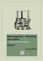 Vorschau - Klassenarbeiten - Bewertungsraster für Lehrkräfte - Debatten Klasse 8 - Deckblatt