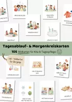 Vorschau - Poster - Kita Bildkarten XXL-Paket: Morgenkreiskarten | Tagesablaufkarten | Regelkarten | Bewegungskarten | Anzieh-Karten - Seite 1
