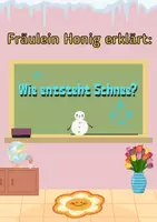 Vorschau - Arbeitsblätter - Schnee Entstehung - Wie entsteht Schnee? - Deckblatt