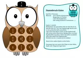 Vorschau - Spiele - Stammbruch-Eulen zur Multiplikation - Seite 2