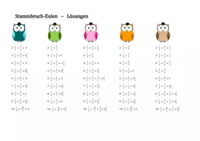 Vorschau - Spiele - Stammbruch-Eulen zur Multiplikation - Seite 3