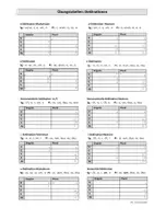 Vorschau - Arbeitsblätter - Alle Deklinationsklassen (Übungstabellen, Folie mit Arbeitsauftrag) - Seite 1