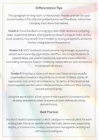 Vorschau - Anderer Materialtyp - Paragraph Writing Rubric | Narrative, Informational, Opinion Writing - Seite 2