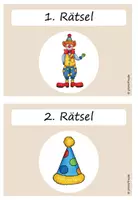 Vorschau - Arbeitsblätter - Escape Room Fasching Klasse 1 (inkl. Lösungen) - Seite 3