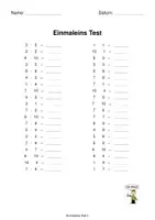 Vorschau - Arbeitsblätter - XXL Einmaleins Komplettpaket: Kleines & Großes 1x1 | Faltblätter & Tests - Seite 2
