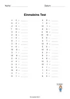 Vorschau - Arbeitsblätter - XXL Einmaleins Komplettpaket: Kleines & Großes 1x1 | Faltblätter & Tests - Seite 3