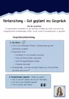 Vorschau - Fördermaterial/Inklusion - Elterngespräch bei auffälligem Verhalten – Leitfaden mit Zielvereinbarung - Seite 1