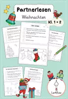 Vorschau - Spiele - Partnerlesen Weihnachten - Deckblatt
