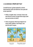 anteprima - Materiale di supporto/inclusione - STORIA :DAI RETTILI AI DINOSAURI (classe III) - Pagina 2