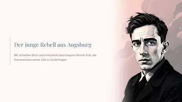 Vorschau - Präsentationen/Tafelbilder - Bertolt Brecht – Leben, Werk und Wirkung | Präsentation - Seite 3