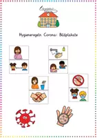 Vorschau - Bildkarten - Hygieneregeln Corona - Bildplakate - Deckblatt