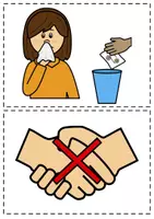 Vorschau - Bildkarten - Hygieneregeln Corona - Bildplakate - Seite 3