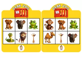 Vista previa - Juegos / Gamificación - DEAR ZOO STORYTIME BINGO - página 2