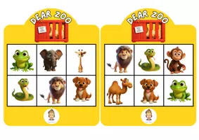Vista previa - Juegos / Gamificación - DEAR ZOO STORYTIME BINGO - página 3