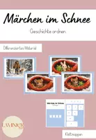 Vorschau - Arbeitsblätter - ein Märchen im Schnee - gesamte Unterrichtsreihe - Materialpaket - Seite 1