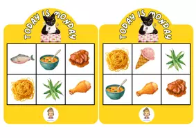 Vista previa - Juegos / Gamificación - TODAY IS MONDAY STORYTIME BINGO - página 2