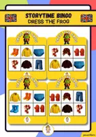 Vista previa - Juegos / Gamificación - DRESS THE FROG STORYTIME BINGO - Portada