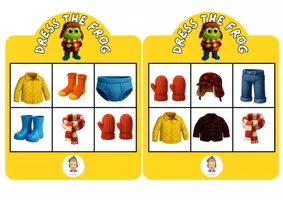 Vista previa - Juegos / Gamificación - DRESS THE FROG STORYTIME BINGO - página 3