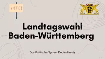 Vorschau - Arbeitsblätter - Landtagswahl Baden-Württemberg 2026 - Deckblatt