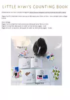 Aperçu - Jeux - Little Kiwi's counting book - nombres et Nouvelle-Zélande en anglais - Page 3