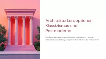 Vorschau - Präsentationen/Tafelbilder - Moderne Kunst & Architektur im 20. Jahrhundert: Vier Unterrichtspräsentationen zu Bild, Raum, Konzept und Natur - Seite 1
