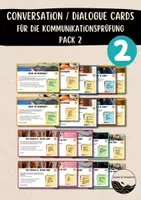 Vorschau - Arbeitsblätter - Materialpaket: Conversation cards - Kommunikationsprüfung - Seite 2