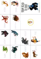 Vista previa - Hojas de trabajo - 10 Storytime mini books - página 3