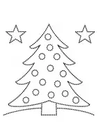 Vorschau - Arbeitsblätter - Prickelbilder / Fensterbilder PAKET Thema Weihnachtsbäume - Grundschule - Bastelvorlagen - Seite 2