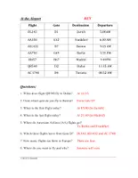 Vorschau - Arbeitsblätter - At the Airport English Worksheet: Am Flughafen in Englisch - Seite 3