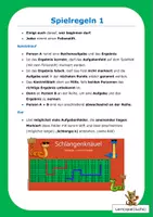 Vorschau - Spiele - Spiel "Schlangenknäuel" (addieren/subtrahieren ZR 20 ohne Zehnerüberschreitung/Zehnerunterschreitung) - Seite 3