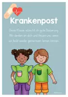 Vorschau - Arbeitsblätter - Krankenpost - versch. Versionen - Seite 2