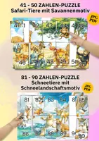 Vorschau - Spiele - Materialpaket Zahlen 1–100 – Karten, Rechenperlen & Puzzle für sicheren Zahlenraum - Seite 2