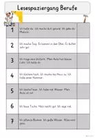 Vorschau - Arbeitsblätter - Lesespaziergang Berufe 🧑🔧👩⚕️ | Dreifach differenziert für Klasse 2–3 - Seite 2