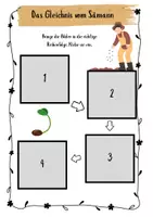 Vorschau - Stundenentwürfe - 5 Gleichnisse Jesu - Materialpaket - Klasse 1 / 2 / 3 - Seite 3