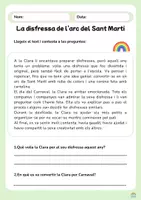 Vista previa - Hojas de trabajo - Comprensions lectores_Carnaval (Cicle mitjà) - página 3