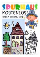 Vorschau - Spiele - Spurhaus - Vorlage kostenlos! 1. Klasse - Deckblatt