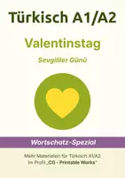 Vorschau - Text - Türkisch A1/A2 - Feiertage: Bundle zu Valentinstag, Karneval, Ostern, Muttertag und Vatertag - Seite 1