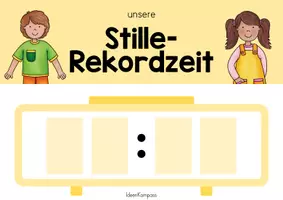 Vorschau - Arbeitsblätter - Stille-Rekordzeit Schild versch. Versionen - Seite 3
