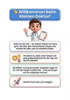 Vorschau - Stationenlernen - Der menschliche Körper – Großes Sachunterricht-Paket (Klasse 1–2) | Fitzi erklärt die Organe - Seite 2