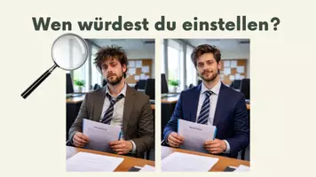 Vorschau - Stundenentwürfe - PPT & Stundenentwurf Der erste Eindruck - Teil 2 - Skill Bewerbungsgespräch - Deutsch - Seite 1