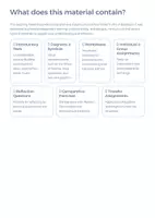 Vorschau - Unterrichtsreihen - The Four Noble Truths in Buddhism – Structured Learning Unit | Unterrichtsmaterial - Seite 1