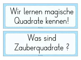 Vorschau - Stundenentwürfe - magische Quadrate: Unterrichtsentwurf und gesamte Einheit - Seite 2