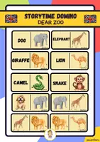 Vista previa - Juegos / Gamificación - DEAR ZOO STORYTIME DOMINO - Portada