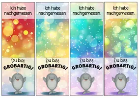 Vorschau - Anderer Materialtyp - Walklasse Motivationskärtchen für Lineale - Seite 2