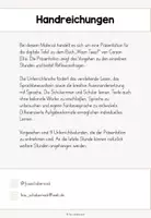 Vorschau - Unterrichtsreihen - Wazn Teez? - Präsentation für die digitale Tafel - Seite 1