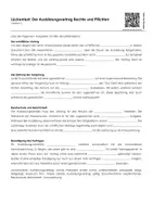 Vorschau - Arbeitsblätter - Der Ausbildungsvertrag Rechte und Pflichten - Seite 2
