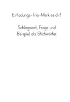 Vorschau - Stationenlernen - Merk es dir!-Einladung schreiben - Seite 3