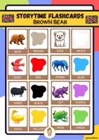 Vista previa - Hojas de trabajo - Brown Bear – Complete Storytime Pack - página 1