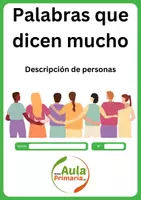 Vista previa - Unidades / Secuencias / Situaciones de Aprendizaje - Palabras que dicen mucho - Descripción de personas - Portada