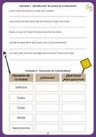 Vista previa - Unidades / Secuencias / Situaciones de Aprendizaje - Ciudadess fantásticas - Descripción de lugares - página 3